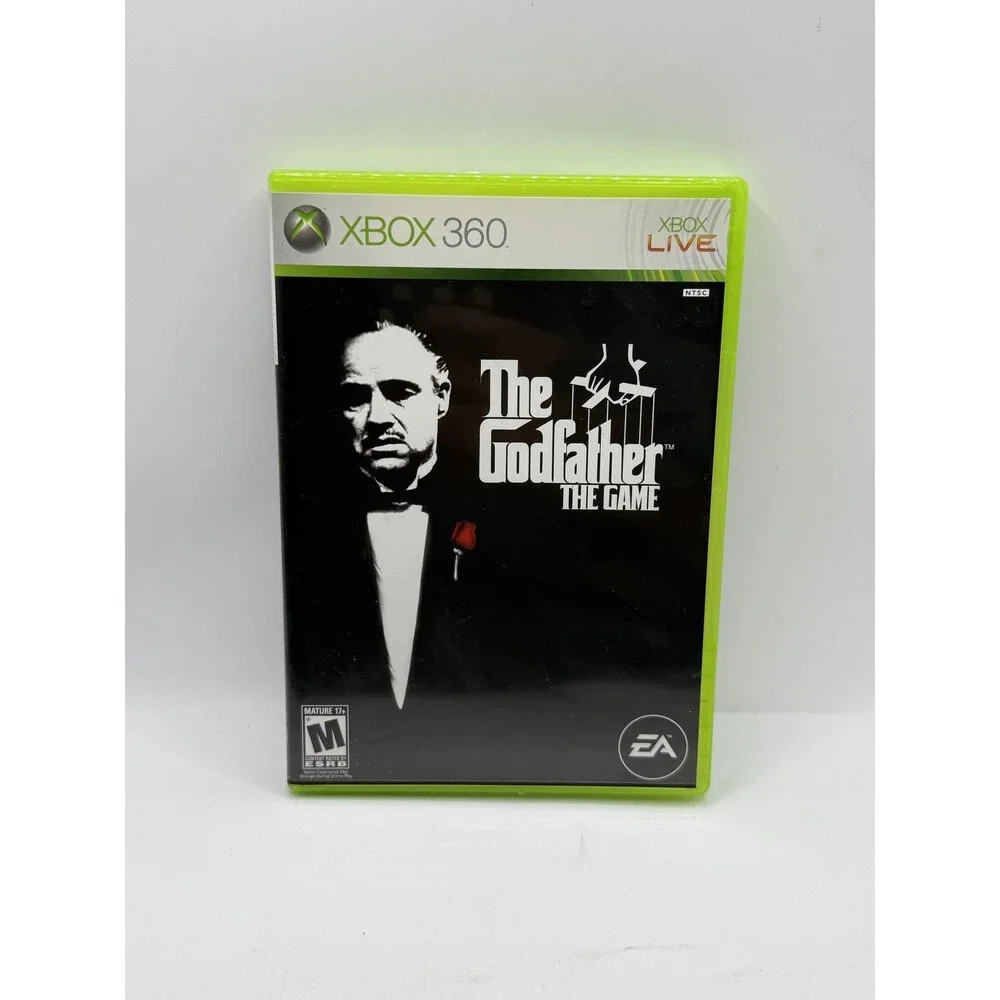 The Godfather The Game Microsoft Xbox 360 Game Complete CIB M Mature 2006 EA